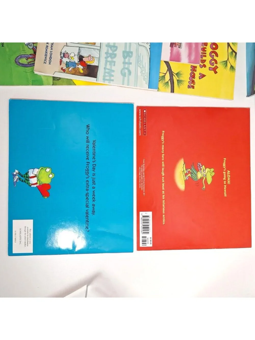 Froggy Book Lot Worst Play Date Goes to Hawaii First Kiss Builds Treehouse Bike - Picture 8 of 10
